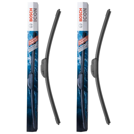 BOSCH 20A20B ICON Beam Wiper Blades - Driver and Passenger Side - Set of 2 Blades (20A & 20B)