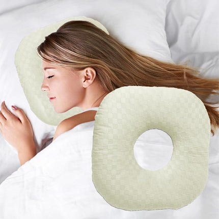 Wuronsa Ear Piercing Pillow with Hole for Cartilag