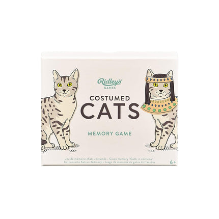 Ridley's Costumed Cats Memory Card Game