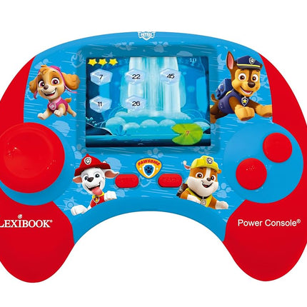 Lexibook, Paw Patrol Power Console - Educational Bilingual Game Console with 100 Activities in English/Spanish, JCG100PAi2