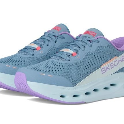 Skechers Women's MAX Cushioning Glide-Step Caledonia Trainers Slate 6