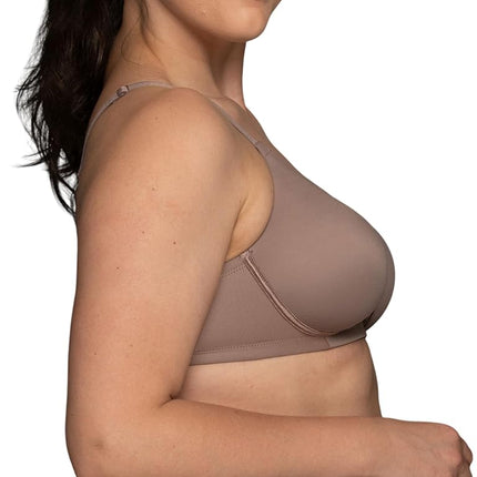 Vanity Fair Women's Beauty Back Full Figure Wirefree Bra 71380, Walnut, 40C