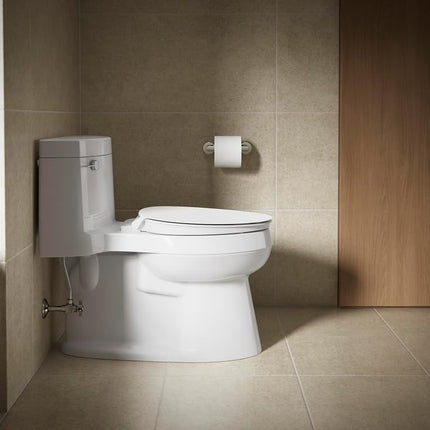 KOHLER 57777-WCF-0 K-57777-WCF-o Cymbal Readylatch Quiet-Close Toilet seat, Elongated, White
