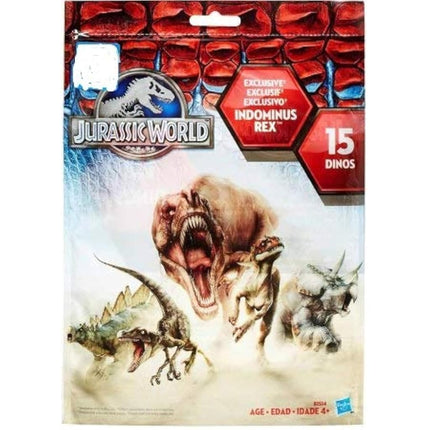 Jurassic World Jurassic World 2015 Movie - Bag of 15 Dinos - 3 Mini Figures Including Exclusive Indominus Rex