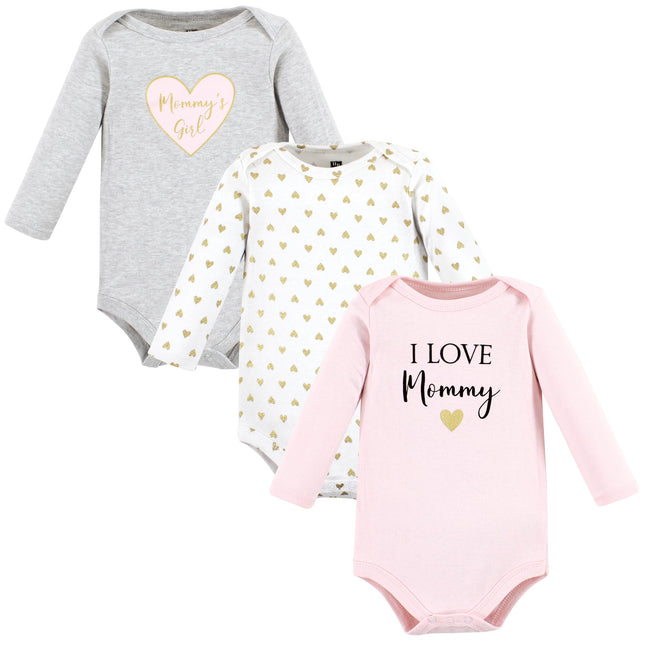 Hudson Baby unisex-baby Cotton Long-sleeve Bodysui