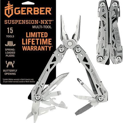 Gerber Suspension NXT Multi-Tool, Unisex-Adult, Stainless Steel