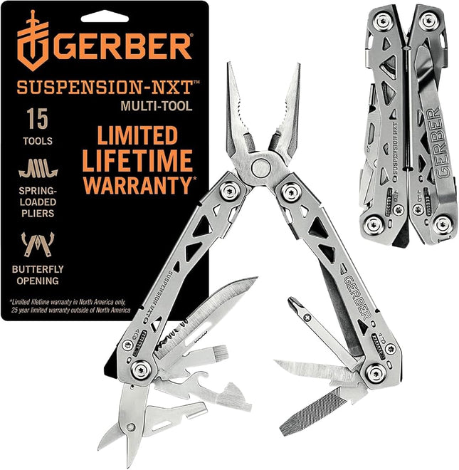 Gerber Suspension NXT Multi-Tool, Unisex-Adult, Stainless Steel