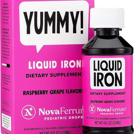 NovaFerrum Yummy | Pediatric Drops Liquid Iron Sup