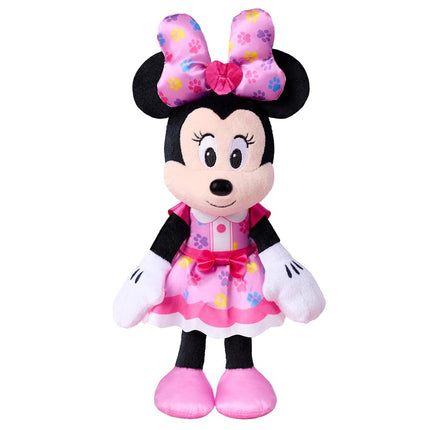 Just Play Minnie Mouse Small Plush - Pet Hotel Minnie, Kids Toys for Ages 2 Up