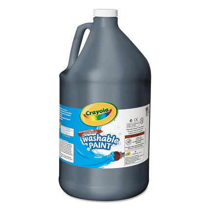Crayola 54-2128-007 Washable Paint, Gallon Size, Brown, 1 Unit