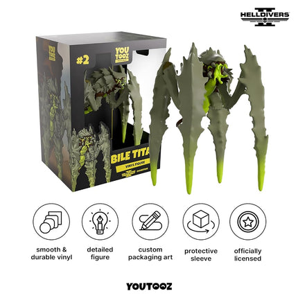 Youtooz Helldivers 2 Bile Titan 4.5" Vinyl Figure, Official Collectible