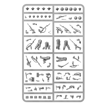 Warlord Games Gurkha Infantry Platoon - 28mm Plastic Miniatures Bolt Action