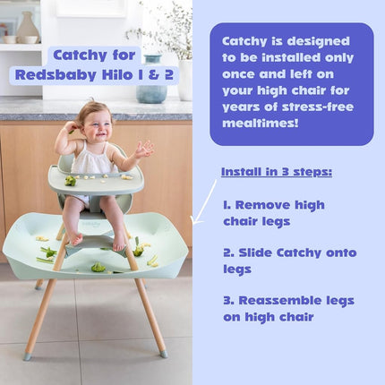 CATCHY - High Chair Food Catcher - Compatible with Stokke Tripp Trapp