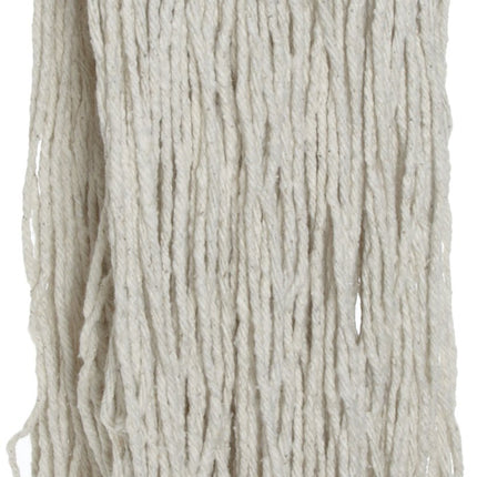 Rubbermaid Commercial Cut End Cotton Mop, White, F