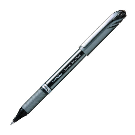 Pentel Energel BL27-A Roller Ball Pen (Medium) - Black (Pack of 12 pens)