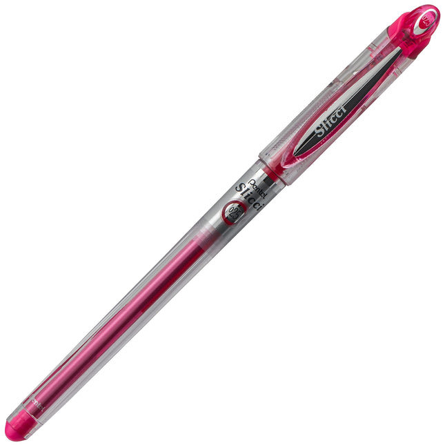 Bolígrafos de gel Pentel Slicci de 0,25 mm, paquete de 8 unidades