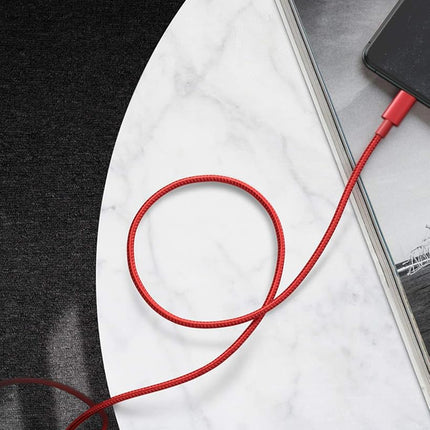 Anker New Nylon USB C to Lightning Cable, Apple MFi Certified for iPhone 14 Series, and More (6FT,Red)