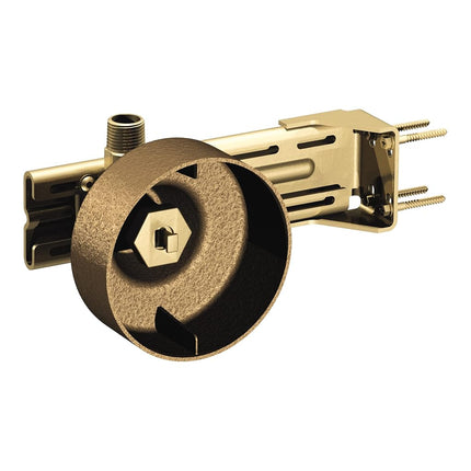 Moen S1300 Collection – Robinet d'arrêt de pulvérisateur corporel brut – Raccordements de 1/2 po avec support de montage, ou non fini, 1 pièce