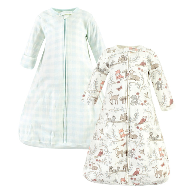 Hudson Baby BabyCotton Long-Sleeve Wearable Sleepi