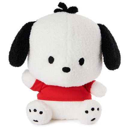 GUND Sanrio Pochacco Plush, Puppy Stuffed Animal for Ages 1 and Up, White/Red, 6�