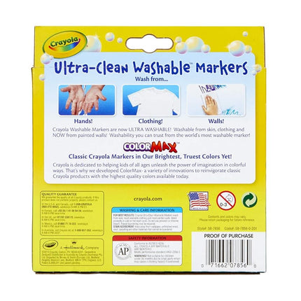 Markers Washable B/L TROPCL 10P