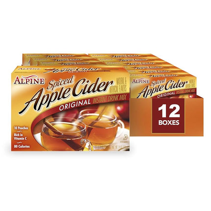 Alpine Spiced Cider Apple Flavor Drink Mix, 10-Cou