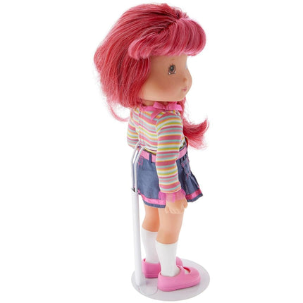 Plymor DSP-70W White Adjustable Doll Stand, Pack of 3