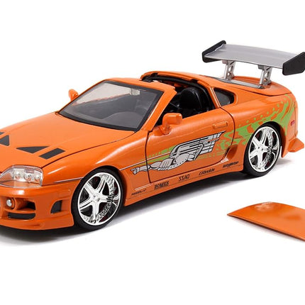Jada 97168 1:24 2 Fast & Furious Brian's Toyota Supra-JA97168