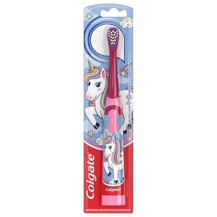 Colgate Kids Battery Powered Toothbrush, Unicorn, 