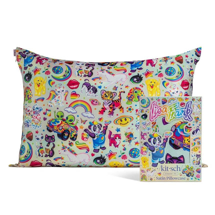 Kitsch x Lisa Frank Satin Pillowcase with Zipper f