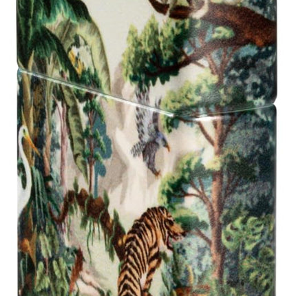Zippo Jungle Storm Lighter, Colorful Printing, Refillable, Windproof Design, Gift Box, Made in USA, Color 540°