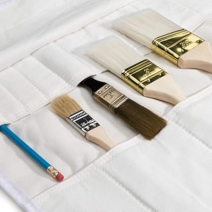 Dickies Work Gear 57051 White Paint Brush Roll, Large