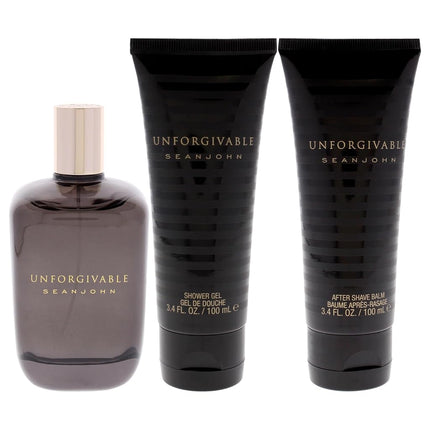 Sean John Unforgivable Gift Set for Men (Pack of 3)