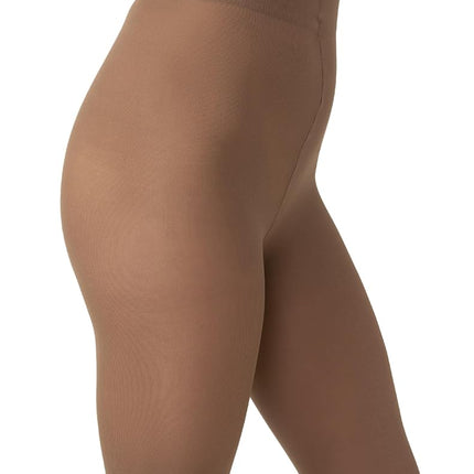 HUE Women's Opaque Tights, Cocoa, S