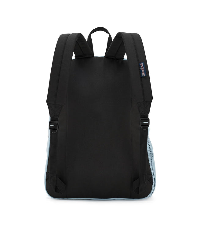 JANSPORT Cross Town Backpack - Class, Travel, or Work Bag with Water Bottle Pocket, Blue Dusk, Blue Dusk, One Size, Daypack Backpacks
