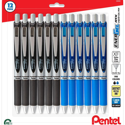Pentel Energel 0.3mm Extra Fine Point Rtx Retracta