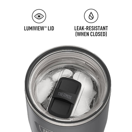Granite-24 oz Stainless Steel Tumbler w/Slide Lock Lid