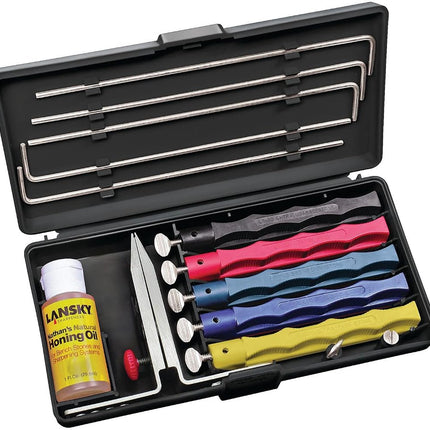 Lansky LKCLX Deluxe Sharpening Kit, Multicolour, 1
