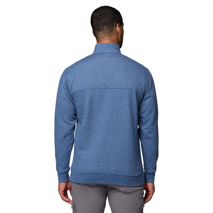Columbia Men's Hart Mountain II Half Zip Hiking Shirt, Carbon/Heather, 1X