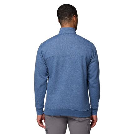 Columbia Men's Hart Mountain II Half Zip Hiking Shirt, Carbon/Heather, 1X