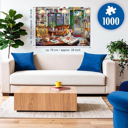 Ravensburger Book Lover's Shop WT Puzzle 1000 Pieces for Adults