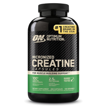 Optimum Nutrition Creatine 2500mg, 200 Capsules
