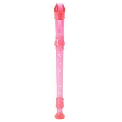 YAMAHA YRS-20BP Recorder - Soprano Recorder, Baroque fingering, Translucent Pink, Standard