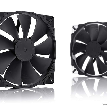 Noctua NF-A20 PWM chromax.black.swap, High-Performance Quiet Fan 200mm
