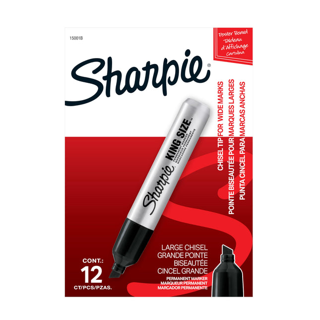 Sharpie King Size Permanent Markers Chisel Tip Mar