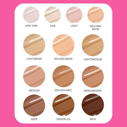 Winky Lux | Peeper Perfect Under Eye Concealer | With Collagen, Hyaluronic Acid, and Vitamin E | Full Coverage Concealer | Concealer Makeup (Light)
