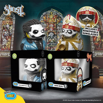 TUBBZ: Ghost - Papa Emeritus IV Clergy Rubber Duck Collectable Toy 9 cm