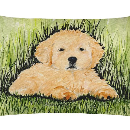 Almohada decorativa de tela Golden Retriever