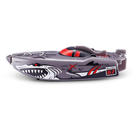 Robo Alive ZURU Robo Boats, White Shark & Dino Shark Boat, 2er-Pack, by ZURU Water Activated Boat Toy, Boys, Bath, Pool (Amazon Exclusive)