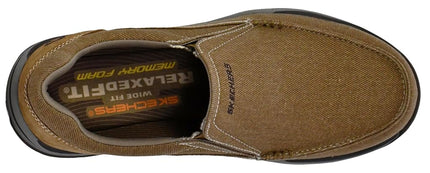 Skechers Mocassin Loafer décontracté Expected Avillo pour homme, Châtaigne, 12 M US